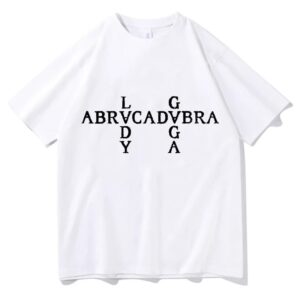 Lady Gaga Abracadabra Tshirts Fashion T-shirt for Women