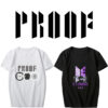 Bulletproof Youth League's New Album PROOF The Same Short Sleeve T-Shirt Men's And Women's Tops Summer Clothes