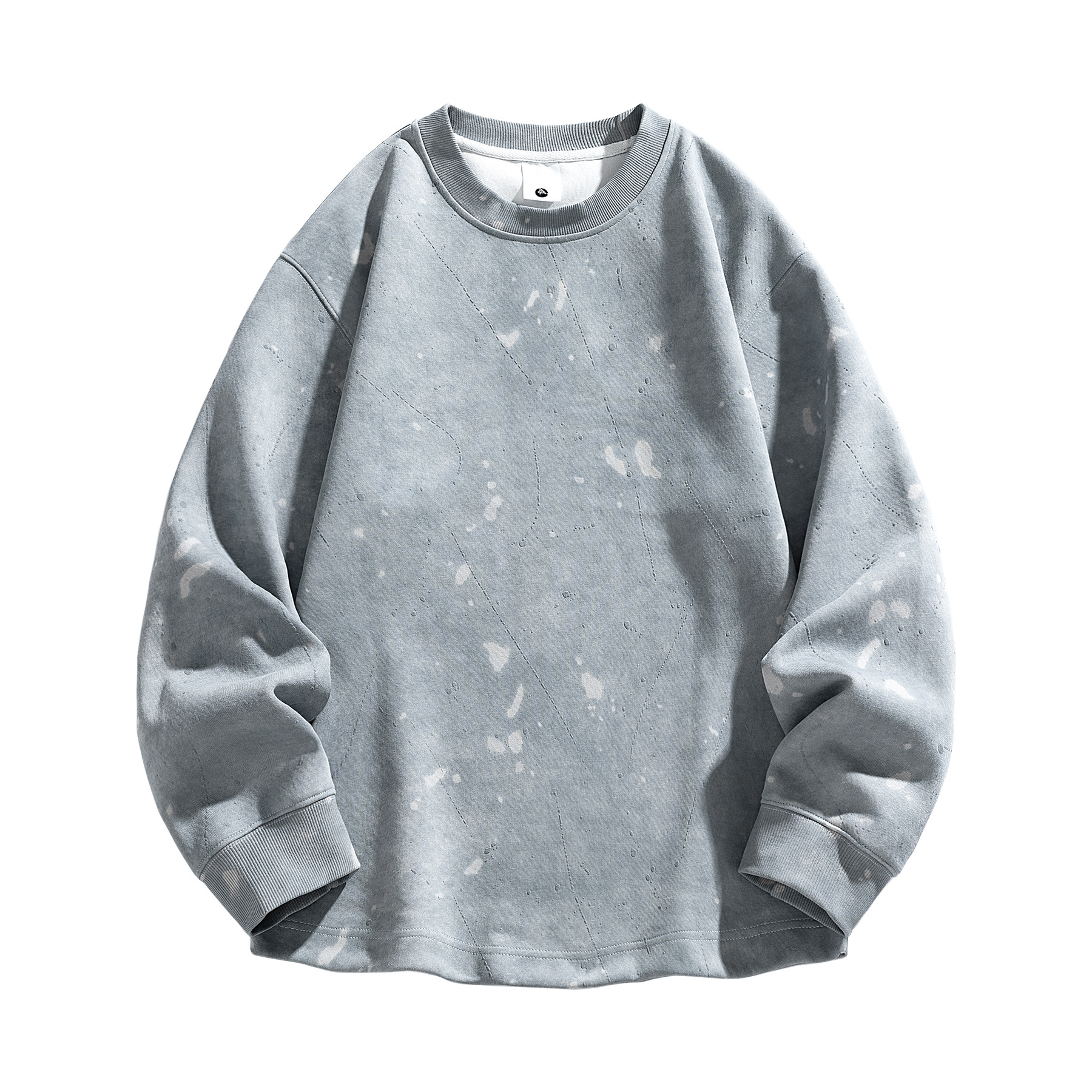 Printed long sleeved base T-shirt