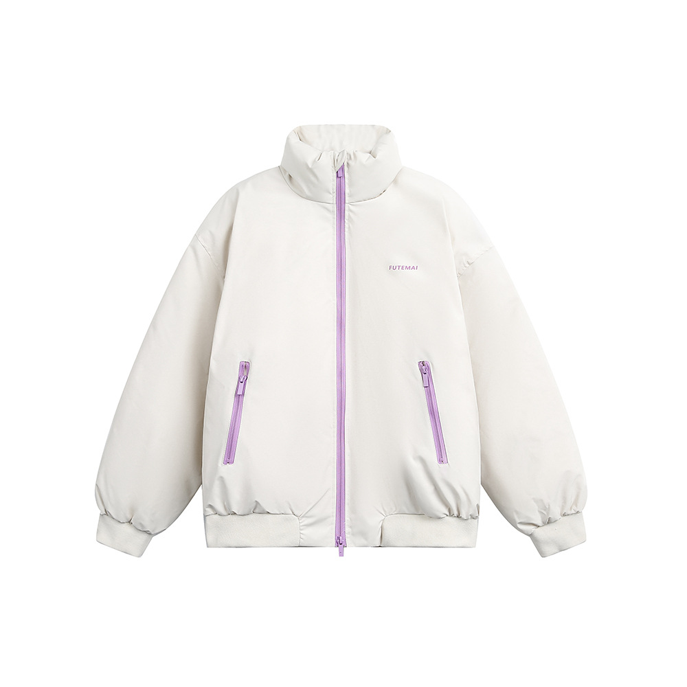 Stand up collar winter coat - Image 6